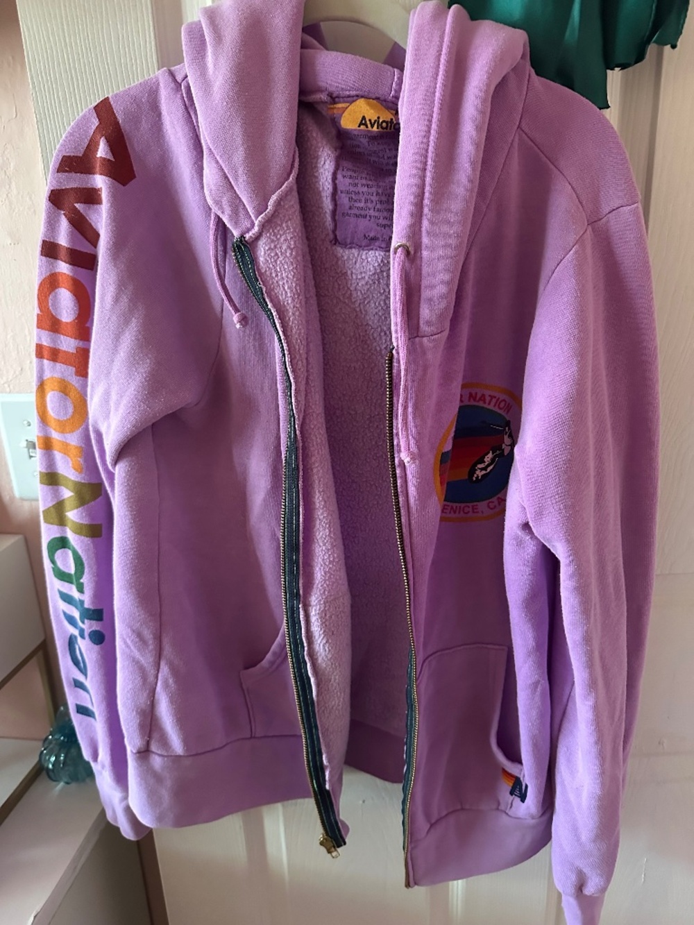 Aviator Nation Zip Up hoodie